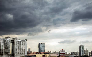 Tianjin Gloomy Sky Wallpaper