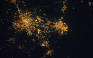 Tianjin Satellite Photography Wallpaper