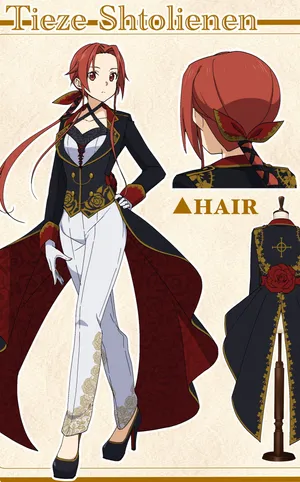 Tiese Shtolienen Posing Gracefully In An Elegant Outfit Wallpaper