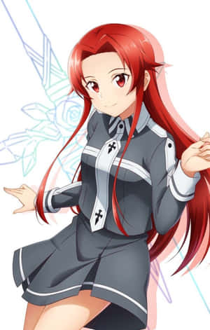 Tiese Shtolienen Posing In A Mesmerizing Outfit Wallpaper