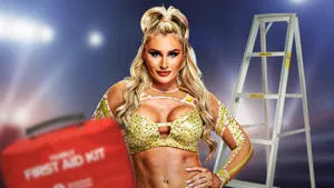 Tiffany Stratton Wrestling Star Wallpaper