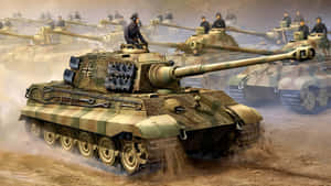 Tiger Tank Advance Wallpaper