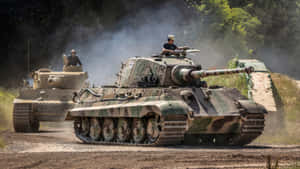 Tiger Tank In Action Wallpaper