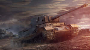 Tiger Tank In Battle Wallpaper