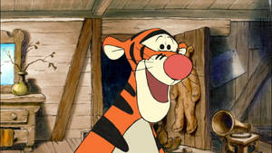 Tigger Cheerful Talk Wallpaper