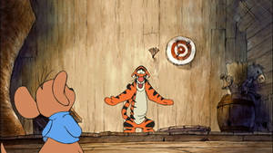 Tigger Dart Target Wallpaper