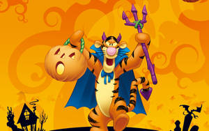 Tigger Devil Costume Wallpaper