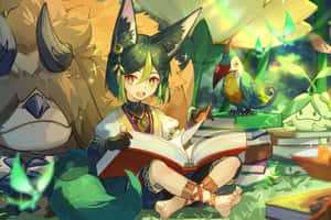 Tighnari Forest Scholar Wallpaper