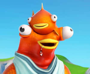 Tiko With Small Fish On His Head Wallpaper