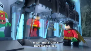 Tim Drake As Red Robin In Action Wallpaper