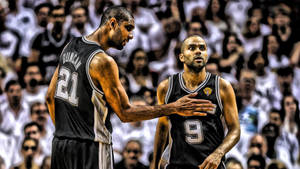 Tim Duncan And Tony Parker Wallpaper