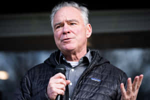 Tim Kaine In Black Jacket Wallpaper