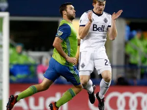 Tim Parker, #26 Of Vancouver Whitecaps Fc, In Action Wallpaper