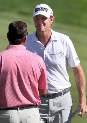 Tim Petrovic Talking To A Man Wallpaper