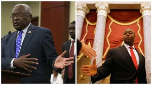 Tim Scott And Jim Clyburn Engaged In Conversation. Wallpaper