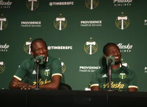 Timbers Players Press Conference Smiling Wallpaper