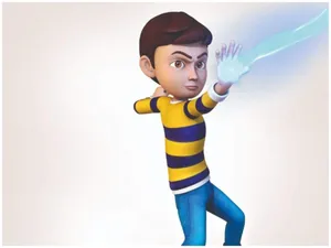 Time For Magic Rudra Cartoon Wallpaper