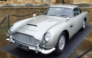 Timeless Elegance Of An Aston Martin Db5 Wallpaper