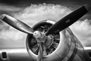 Timeless Elegance Of Vintage Aviation Wallpaper