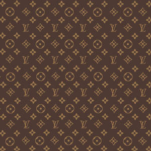 Timeless Luxury With This Vintage Louis Vuitton Print. Wallpaper