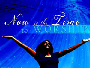 Timeto Worship Christian Graphic Wallpaper