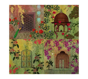 Timid And Elegant Home Decor Wallpaper