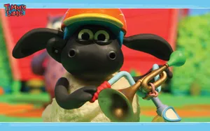 Timmy Playing Trumpet Wallpaper