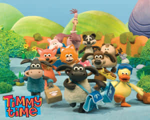 Timmy Time Animated Characters Wallpaper