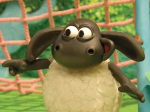 Timmythe Sheep Expressive Pose Wallpaper