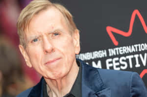 Timothy Spall In A Charming Pose Wallpaper