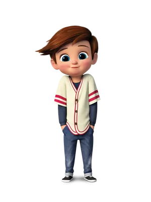 Timothy Templeton Cute Boy Cartoon Wallpaper