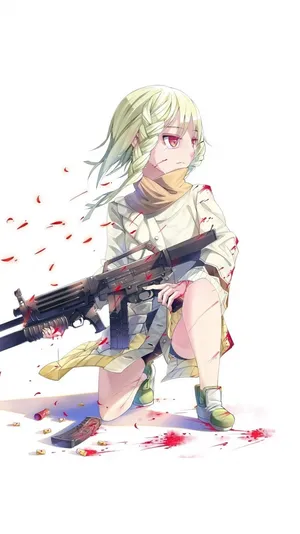 Tina Sprout Armedand Determined Wallpaper