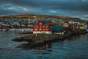 Tinganes And Tórshavn Wallpaper