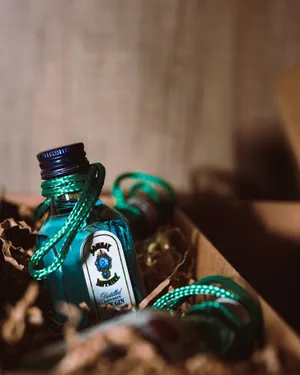 Tiny Bombay Gin Bottle Wallpaper