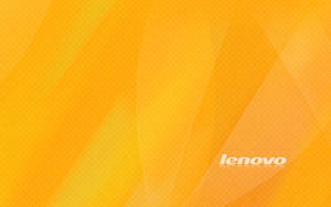 Tiny Circles Yellow Lenovo Official Wallpaper