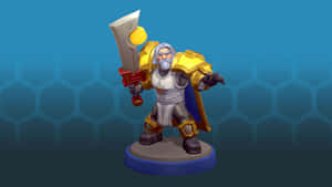 Tirion Fordring Paladin Figure Wallpaper