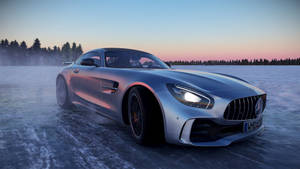 Titanium Mercedes-benz In Action - Project Cars 2 Wallpaper