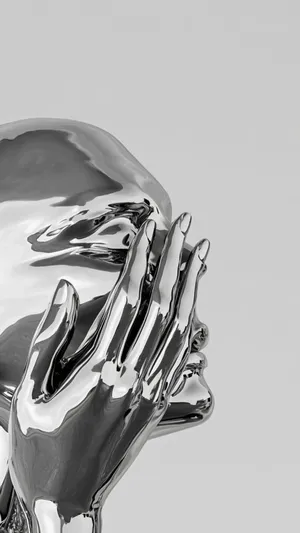 Titanium Sculpture Art Wallpaper