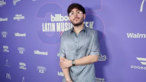 Tito Double P At Billboard Event Wallpaper