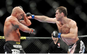 Tito Ortiz Versus Forrest Griffin 3 Ufc Wallpaper