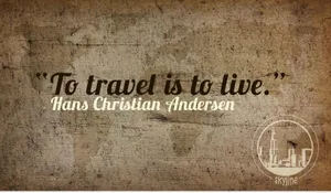 To Travel Is To Live Quote Wallpaper