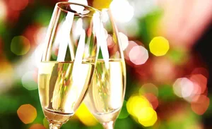 Toast To White Wine Wallpaper