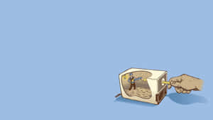 Toaster Mining Adventure Wallpaper