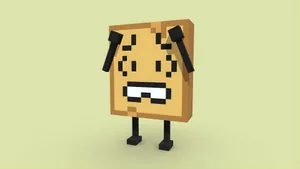 Toasty Character Bfdi Wallpaper