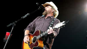 Toby Keith Performing Live Wallpaper