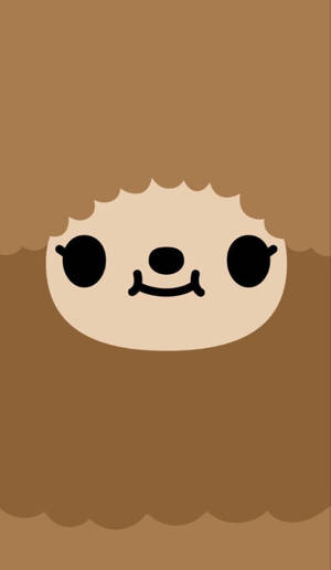 Toca Boca Cute Sloth Wallpaper