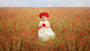 Toddlerin Poppy Field Wallpaper