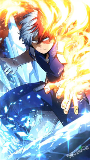 Todoroki Cute Poster Wallpaper