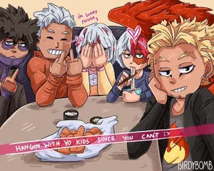 Todoroki Family Concept Fanart Wallpaper