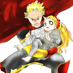 Togata And Eri My Hero Academia Wallpaper